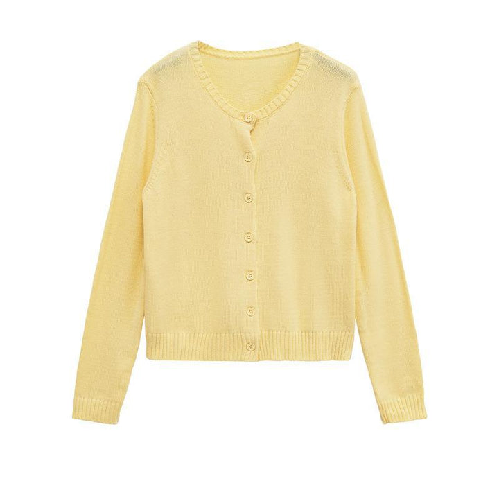 Women's lightweight cardigan with simple buttons and elegant cut Lune London
