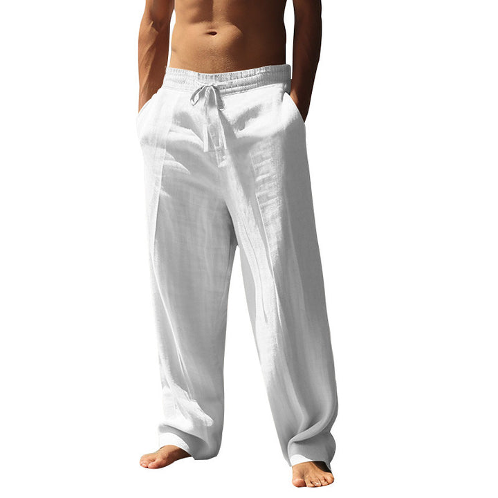 Men's airy summer pants with elastic waistband Chic and style
