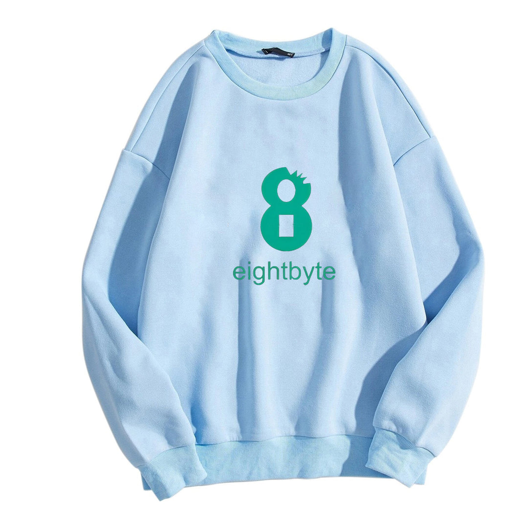 Women's cozy sweatshirt with modern print Chic & Stil