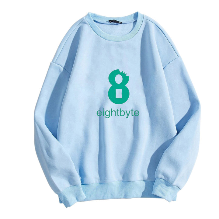 Women's cozy sweatshirt with modern print Chic & Stil