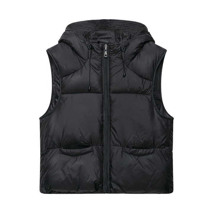 Women's vest with hood and padding Lune London