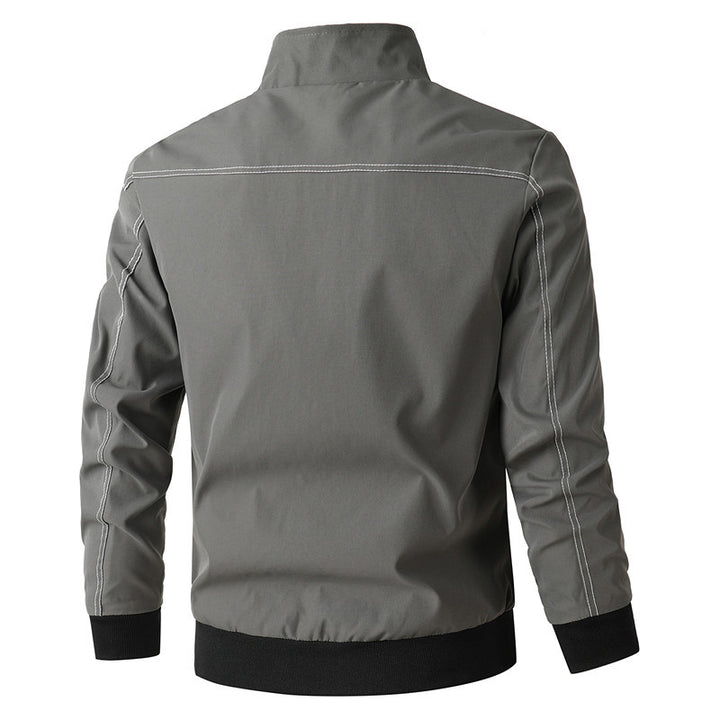 Lightweight transitional jacket for men with modern accents Lune London