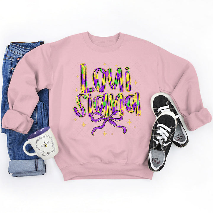 Sweatshirt pour femmes avec lettrage créatif et doublure intérieure douce Chic & Stil
