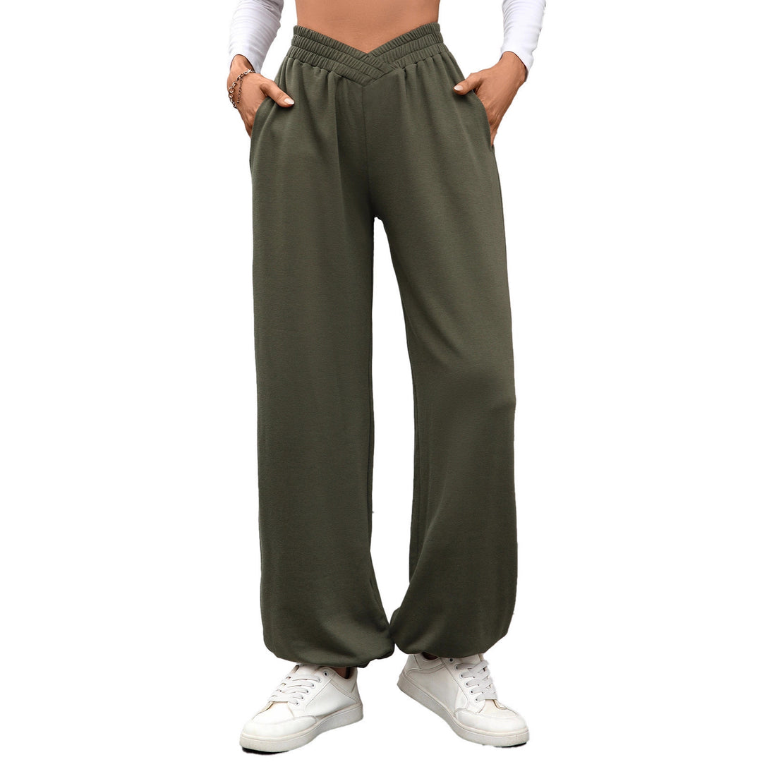Comfortable Palazzo pants for women with elastic waist and side pockets Lune London