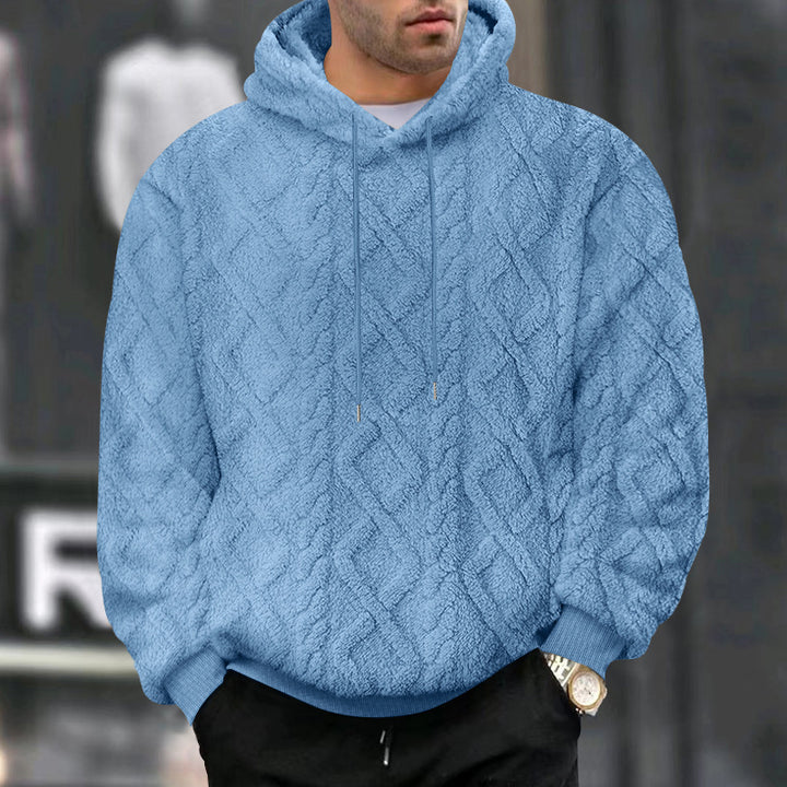 Men's cozy hoodie with structured design Lune London