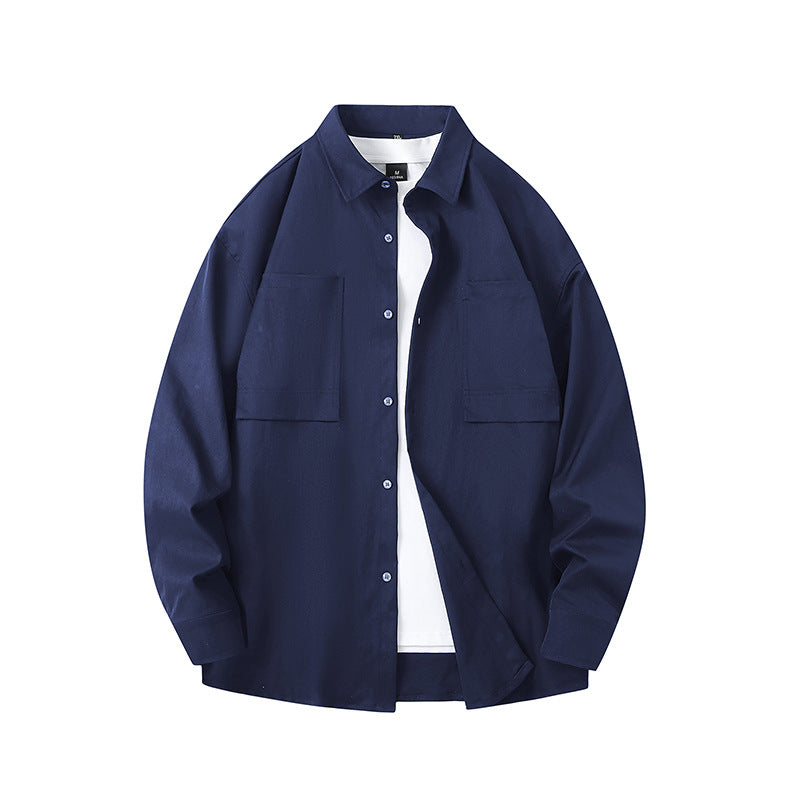 Casual overshirt for men with practical chest pockets Lune London