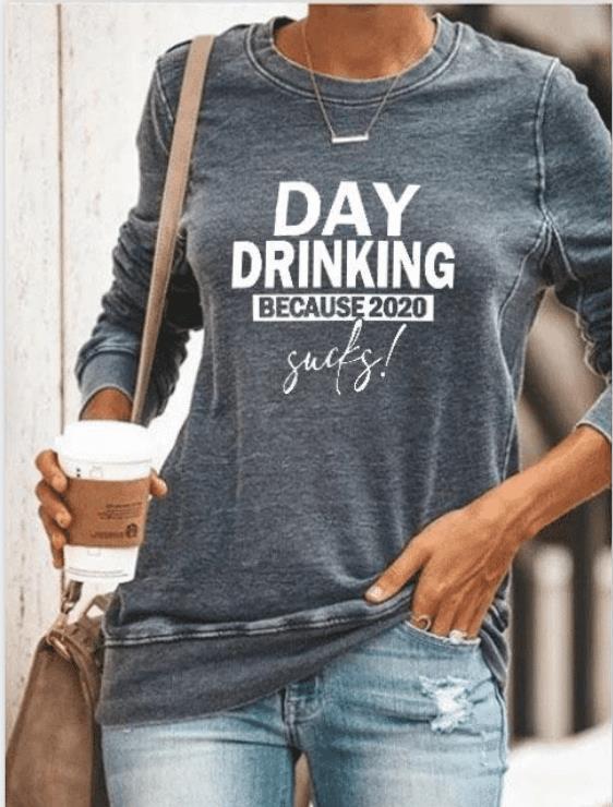 Sweat-shirt pour femmes avec lettrage humoristique Chic & Stil