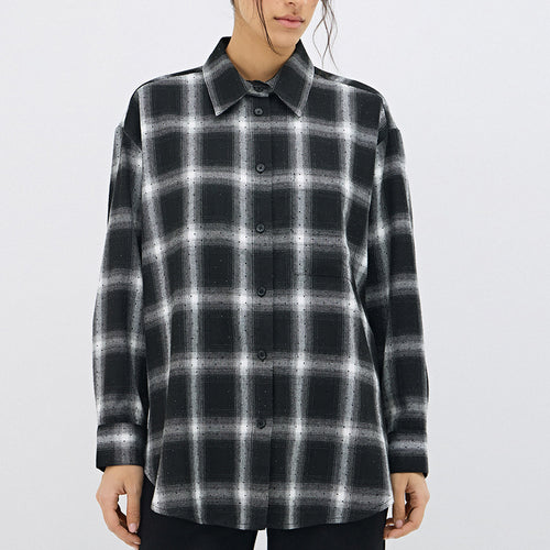 Square shirt for women with a casual cut and soft fabric Lune London