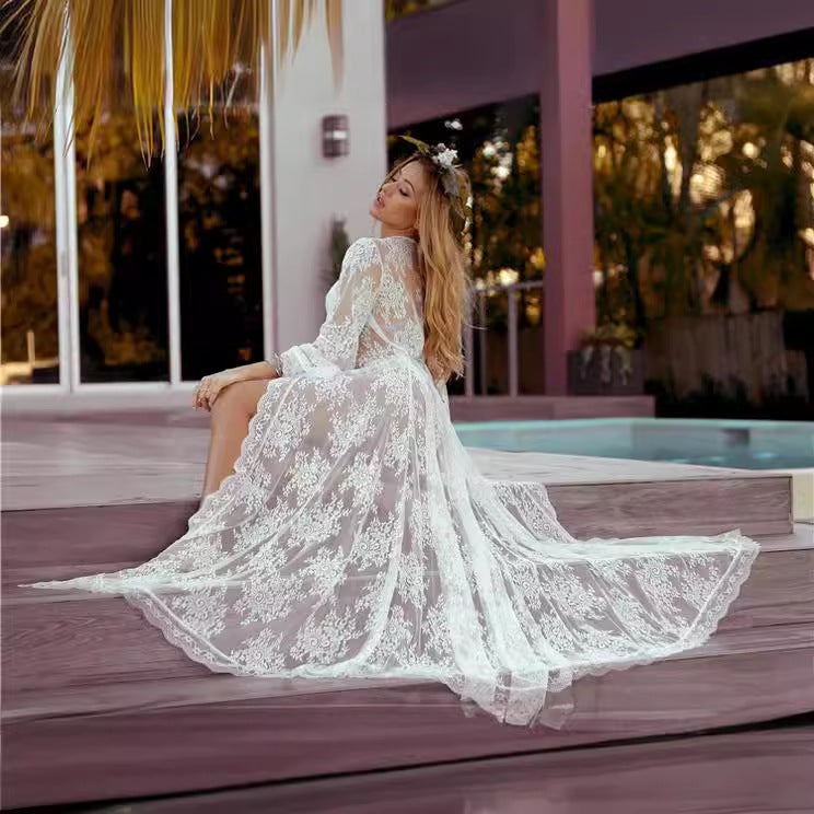 Lune London oversized lace dress for women
