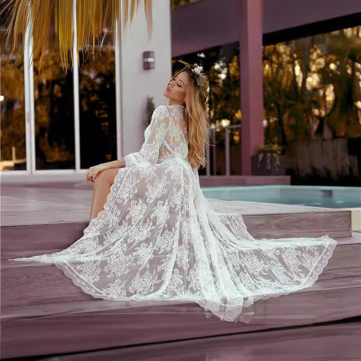 Lune London oversized lace dress for women