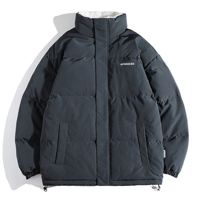 Ladies comfortable quilted jacket with high collar Lune London