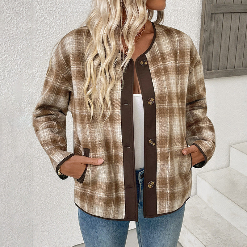 Ladies Checkered Shirt Lune London