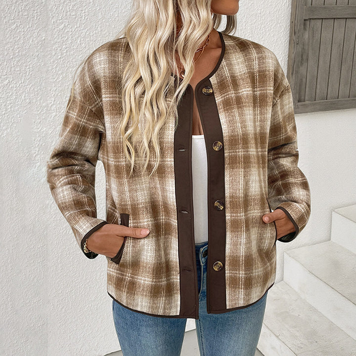 Ladies Checkered Shirt Lune London