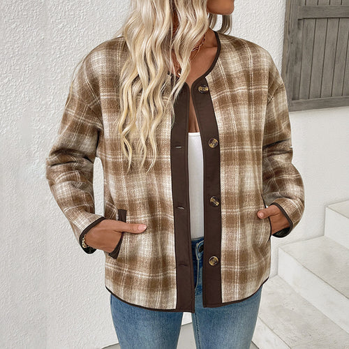 Ladies Checkered Shirt Lune London
