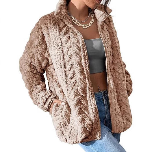 Ladies Comfortable Fleece Jacket Lune London