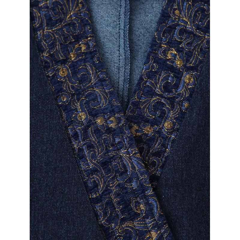 Elegant and modern jacket for ladies with artistic embroidery Lune London