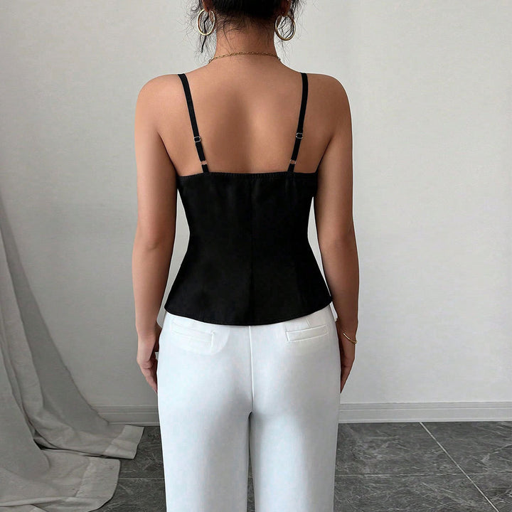 Women Cut-Out Bodysuit Chic & Style