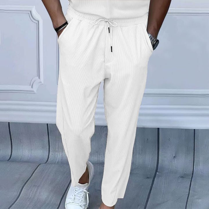 Comfortable men's lounge pants with side pockets Lune London