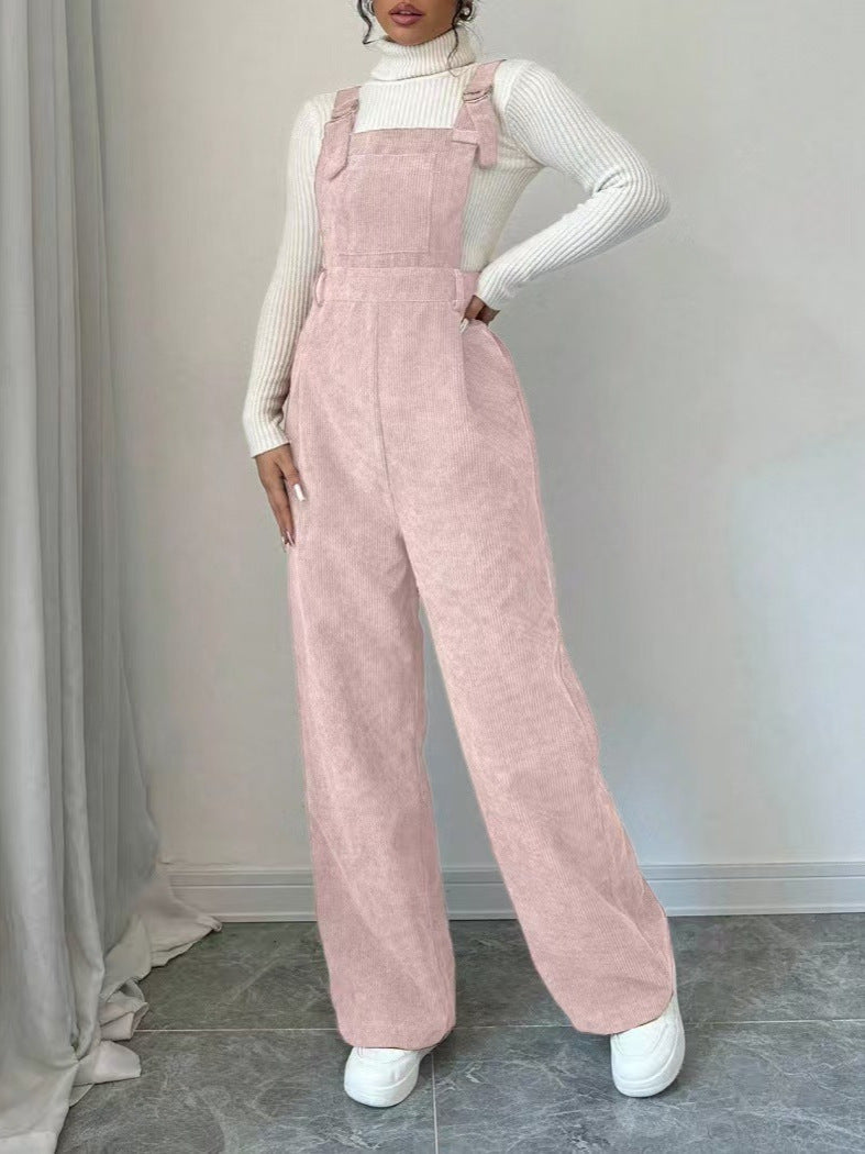 Dames loisirs coupe corduroy combinaison Chic & Stil