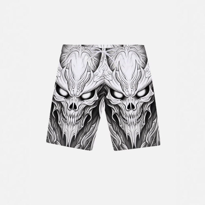 Men's Graphic Printed Psychedelic Swimwear Lune London