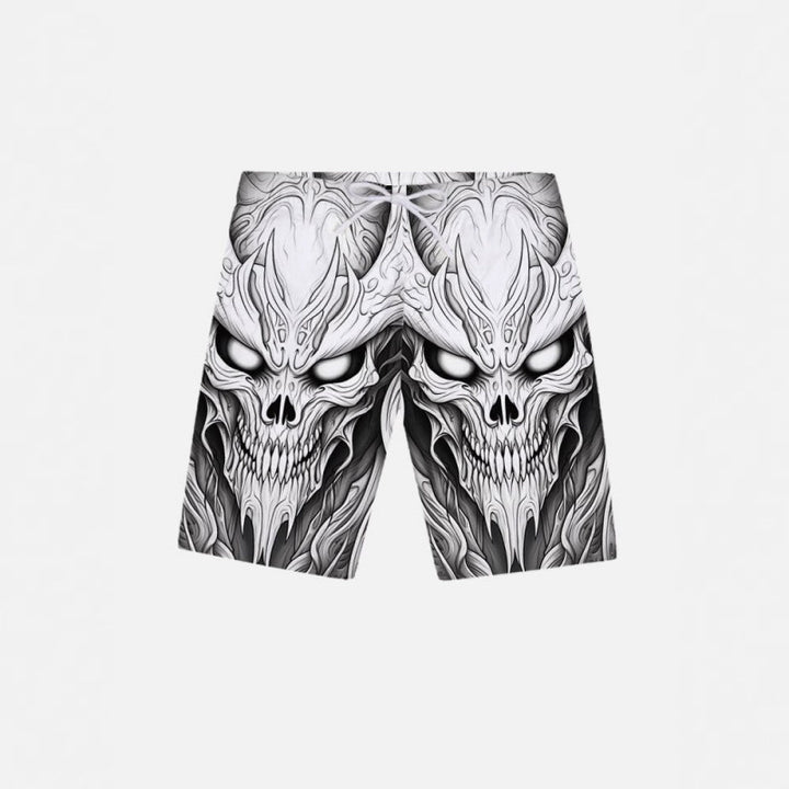 Men's Graphic Printed Psychedelic Swimwear Lune London