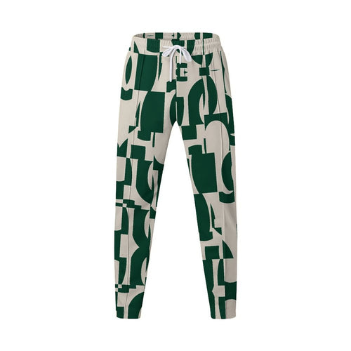 Casual chino pants for women with modern geometric patterns Lune London