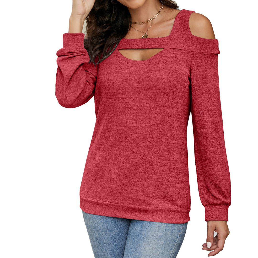 Lune London asymmetrical neck women's sweatshirt