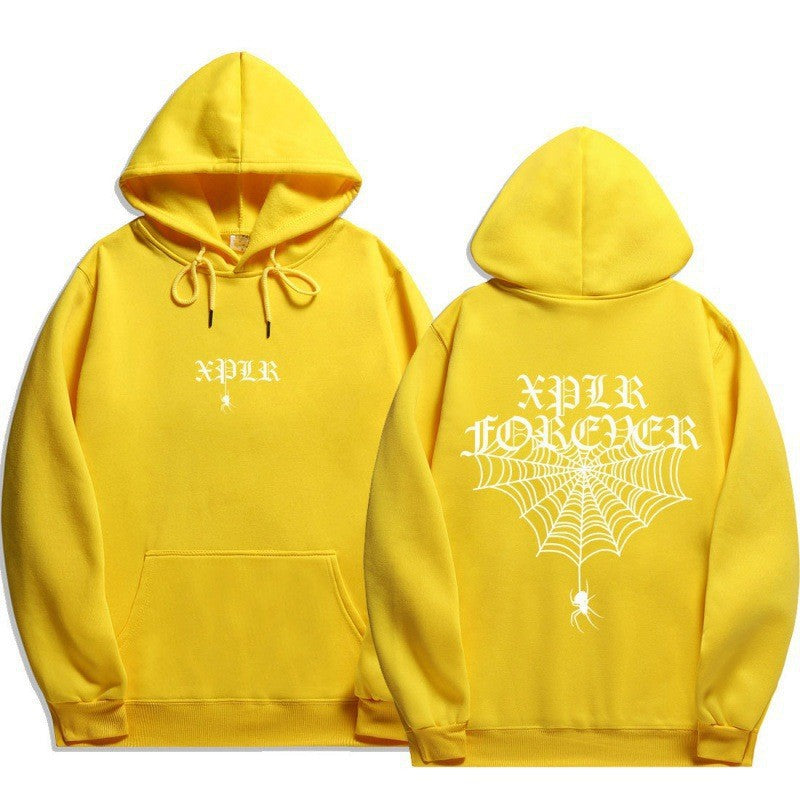 Women’s hoodie with cool graphic prints and kangaroo pocket Chic & Stil