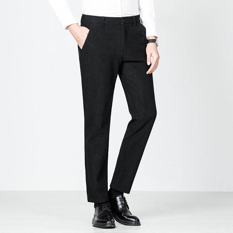 Elegant suit pants for men with a fine texture and a modern cut Lune London