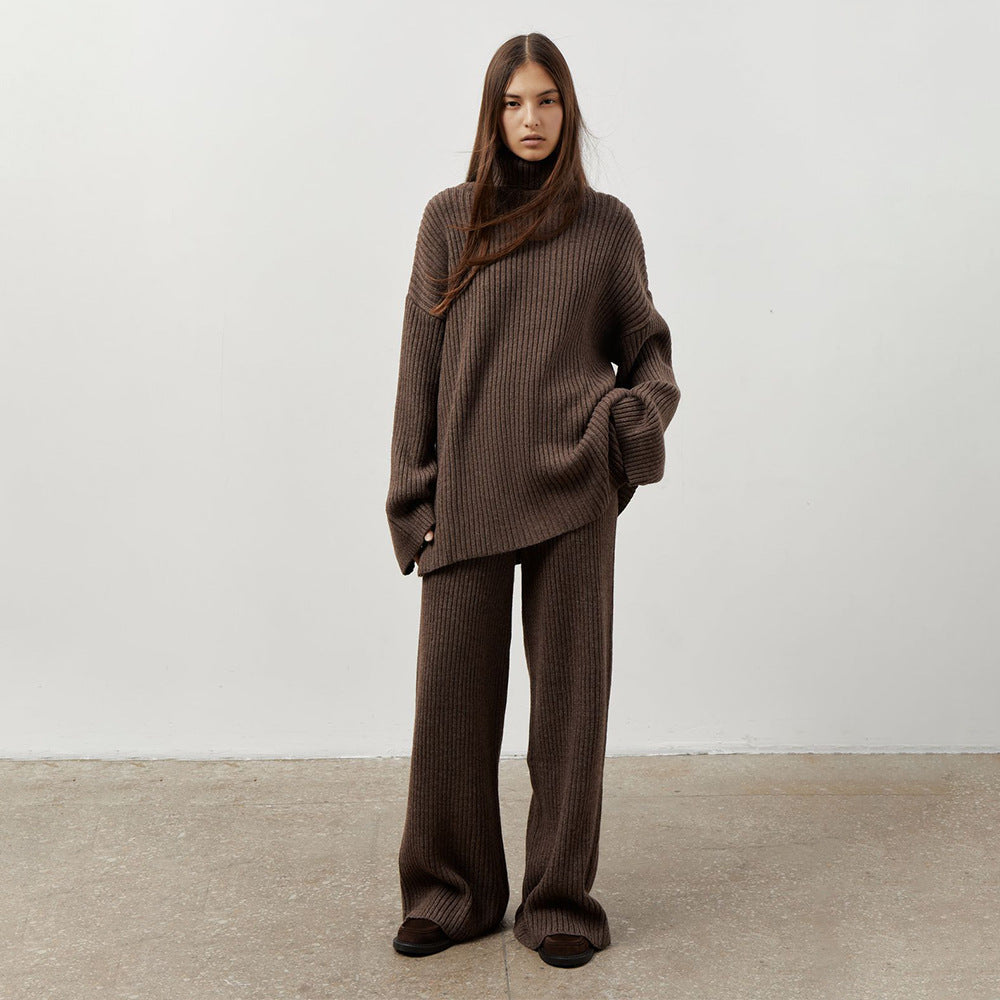 Women's chic and style knit outfit