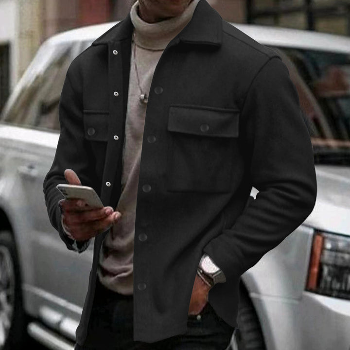 Men's casual utility jacket with practical pockets and a stylish cut Chic and style