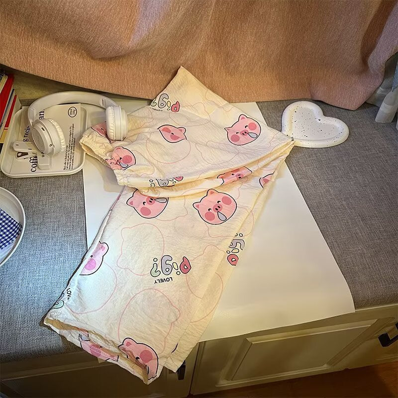 Pyjamas confortables pour femmes avec un design ludique Chic & Stil
