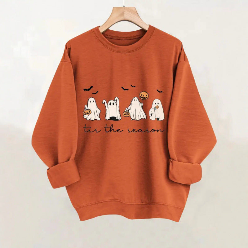 Women's sweatshirt with playfully spooky design Lune London