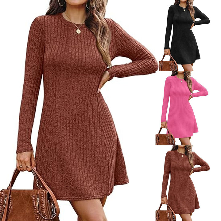 Robe en tricot décontractée pour femmes Chic & Stil
