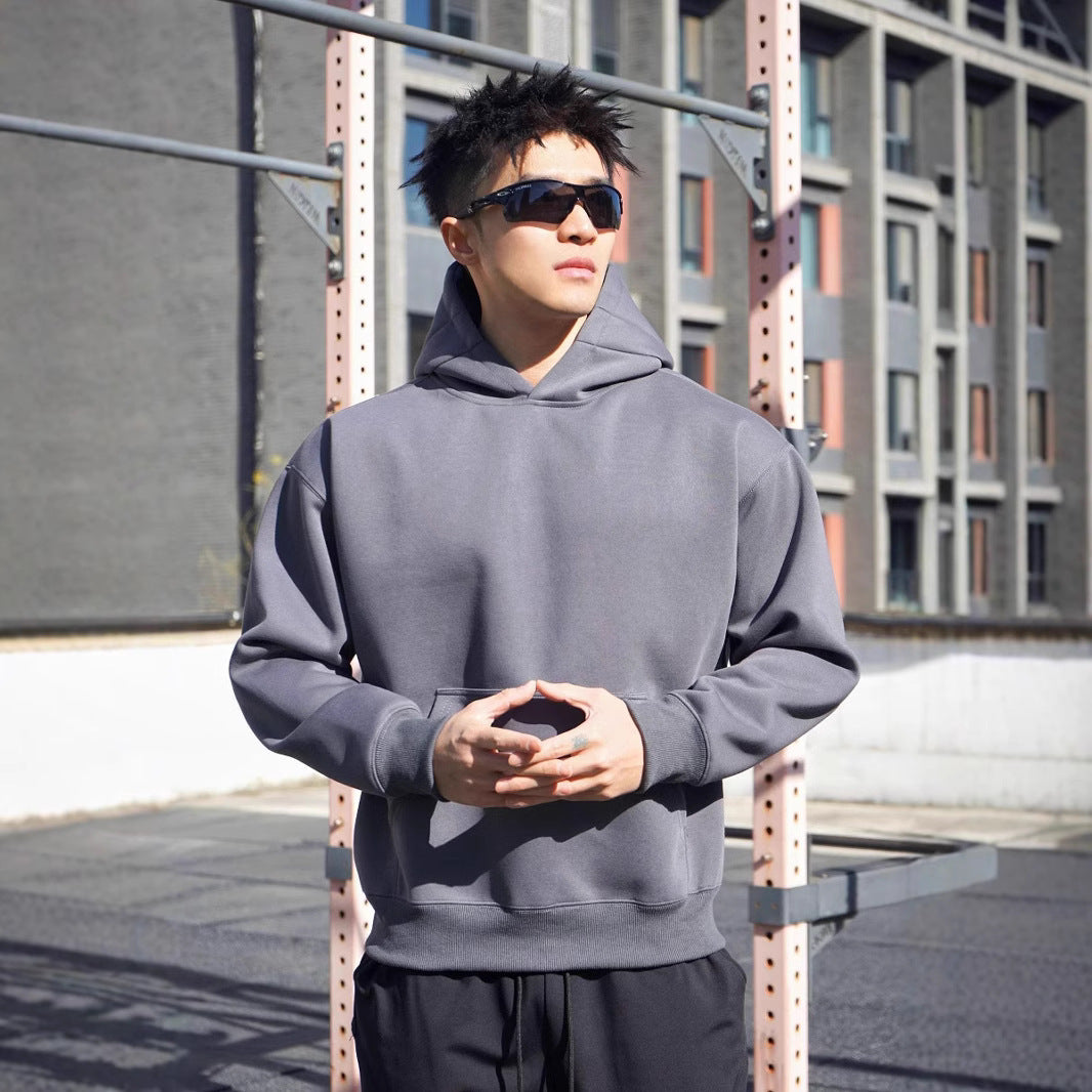 Hoodie for men in high-quality cotton material with a modern oversized fit Lune London