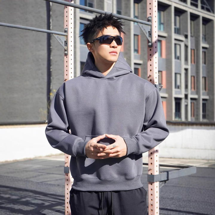 Hoodie for men in high-quality cotton material with a modern oversized fit Lune London