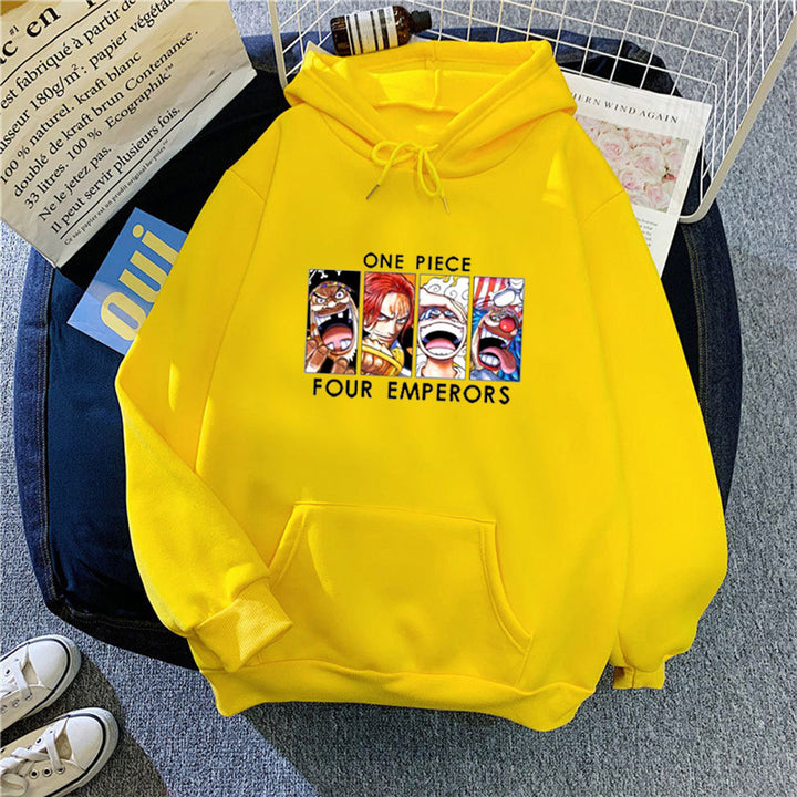 Women's hoodie with unique anime design Chic & Stil
