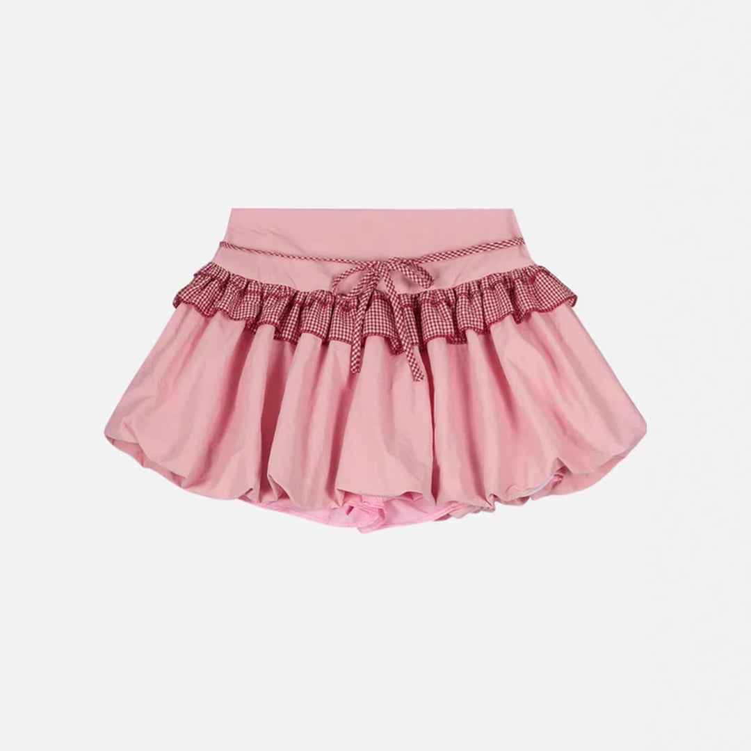 High-waisted ruffle skirt for women with playful details Lune London