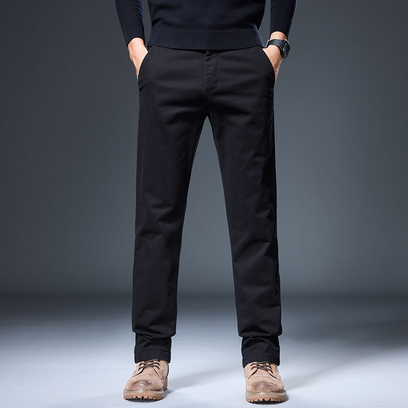 Comfortable chino pants for men with practical side pockets Lune London