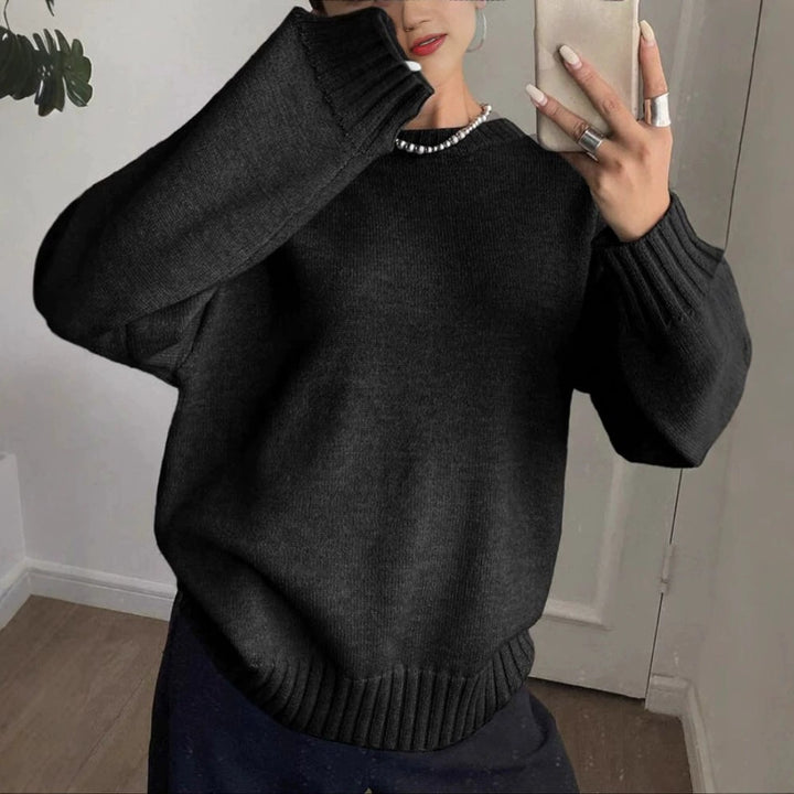 Oversized knitted sweater for ladies Lune London