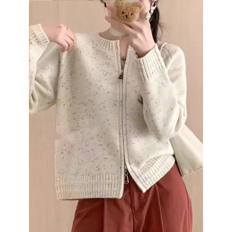 Gilet femme avec zip et col montant Chic & Stil