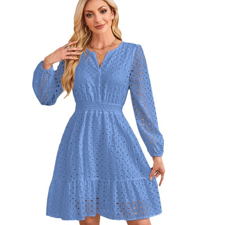 Lady garment with hole pattern Lune London