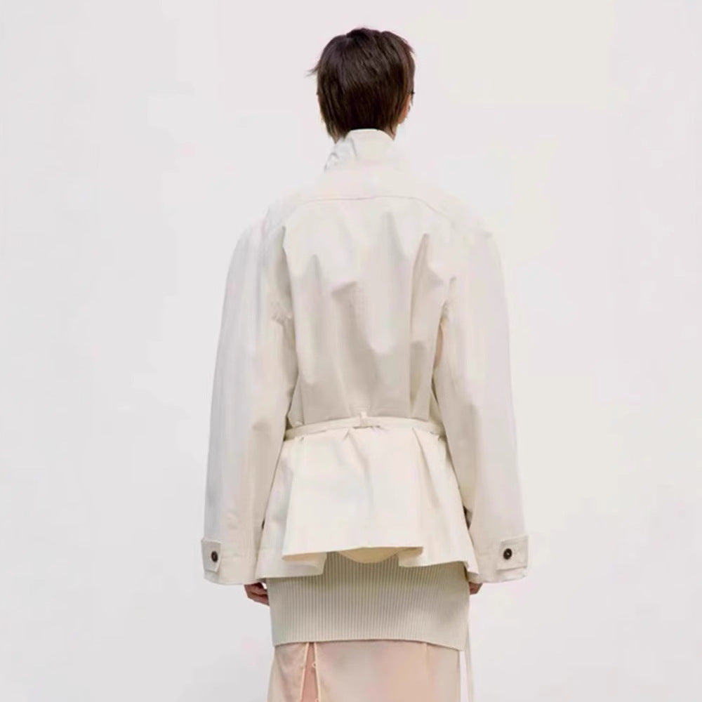 Veste de transition élégante pour femmes avec coupe asymétrique Chic & Stil