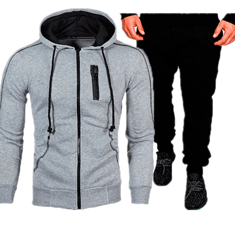 Lune London men's hoodie jacket and jogger pants set