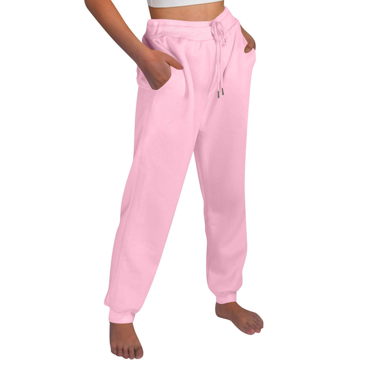 Comfortable women's jogging pants with elastic waistband and side pockets Lune London