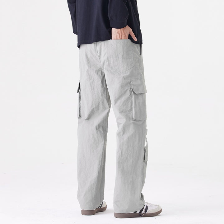 Men's cargo pants with multifunctional pockets and adjustable waist Lune London