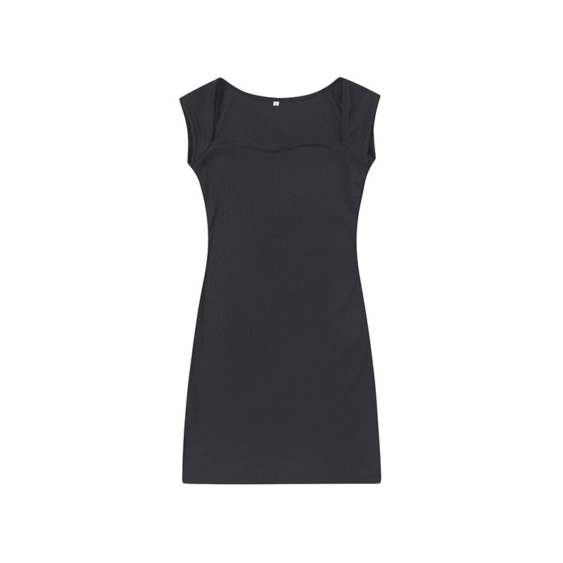 Fitted dress for ladies with short sleeves Lune London