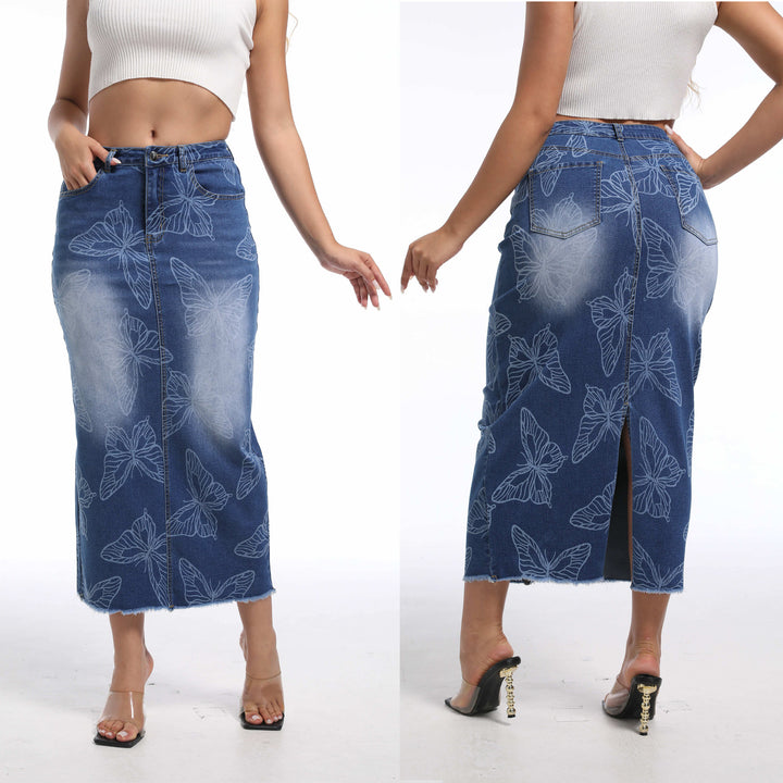 Lune London Women's Denim Skirt