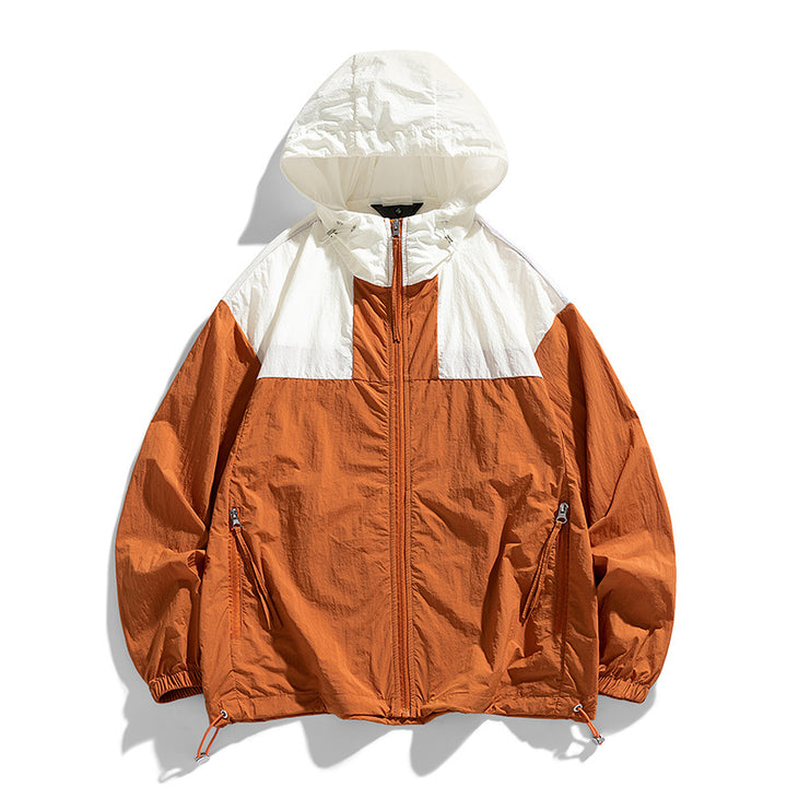 Wind-resistant women's leisure jacket with adjustable hood collar Lune London