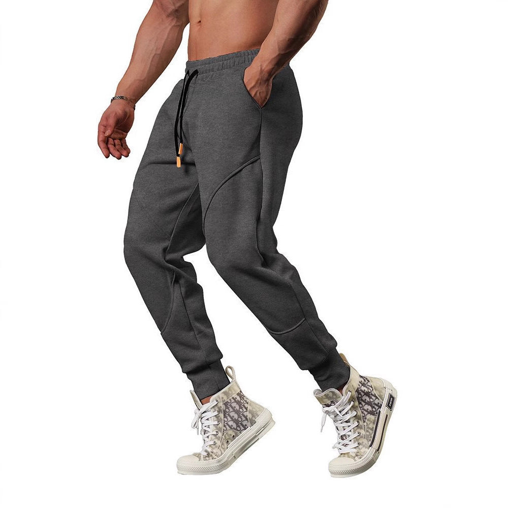 Men's sporty jogger pants with ergonomic cut and stylish accents Lune London